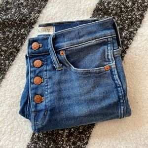 Madewell 10’’ High Rise Skinny Jeans